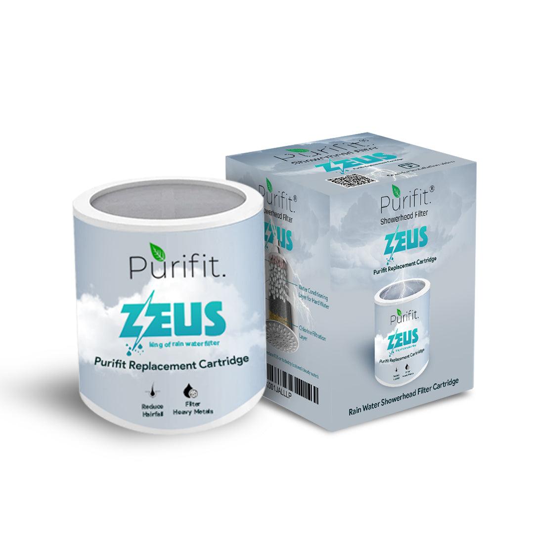 Zeus - Multi spray Shower Head Filter Cartridge - Purifit