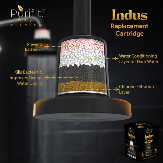 Indus Premium Shower Head filter cartridge - Purifit