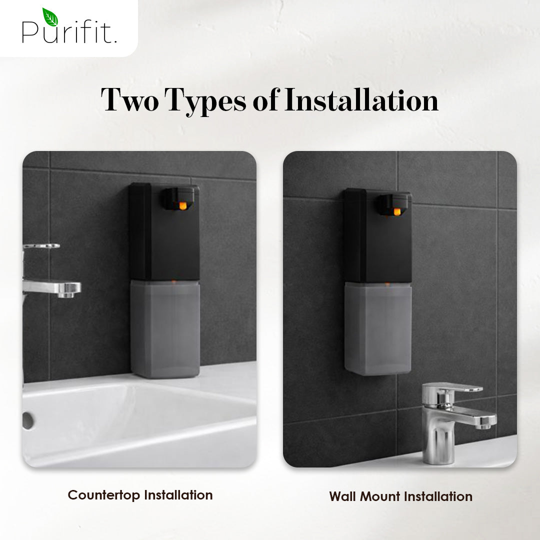 Halo Touchless Automatic Soap Dispenser – Matte Black