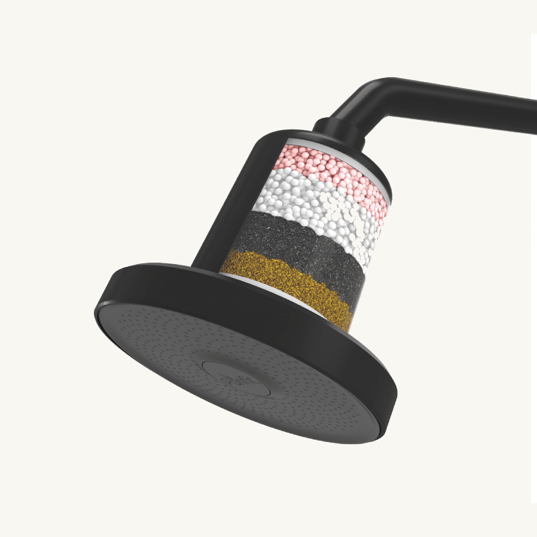 Indus - Premium Shower Head Filter For Hard water and Chlorine - Purifit