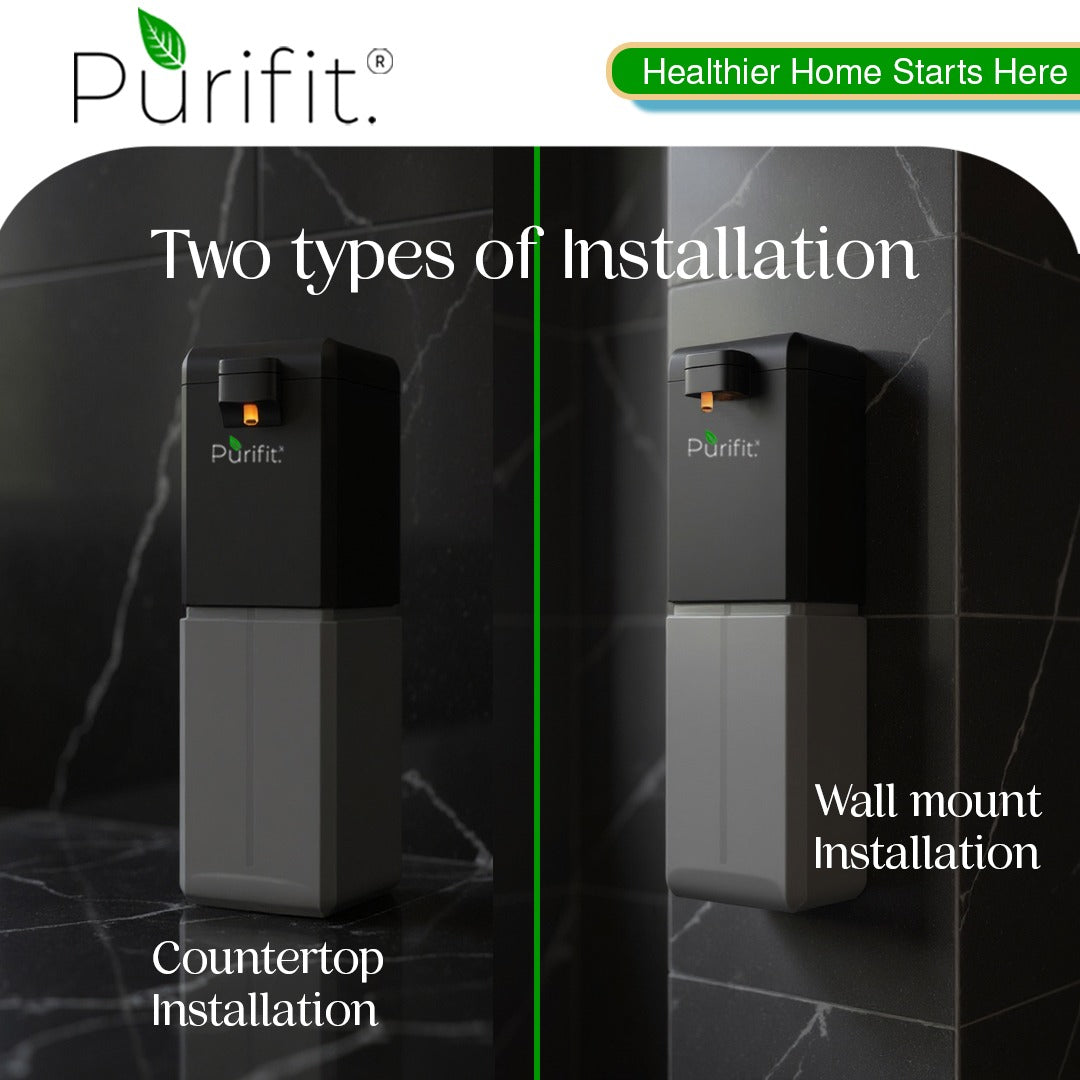 Purifit Touchless Automatic Soap Dispenser – Matte Black