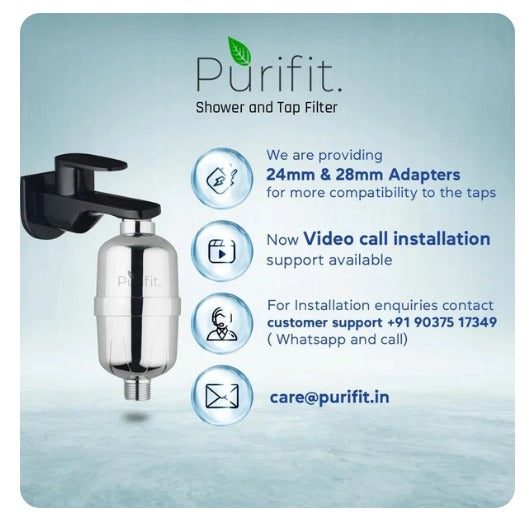 Classic All-Rounder Shower & Tap Filter + Shower Head Filter Combo