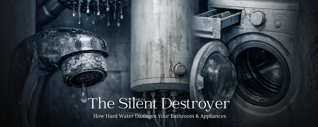The Silent Destroyer: How Hard Water Damages Your Bathroom & Appliances