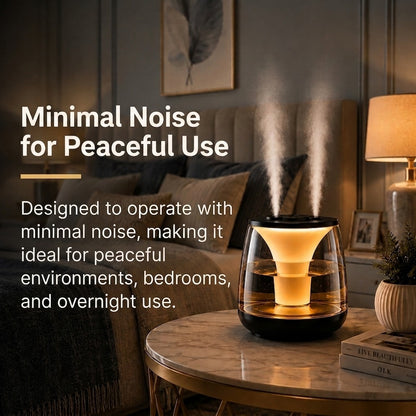PURIFIT Smart Humidifier 3L – 3 Mist Modes & 7 Ambient Lights