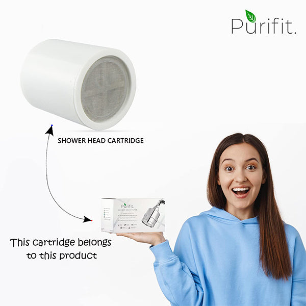 Purifit Shower Head Filter Replacement Cartridge