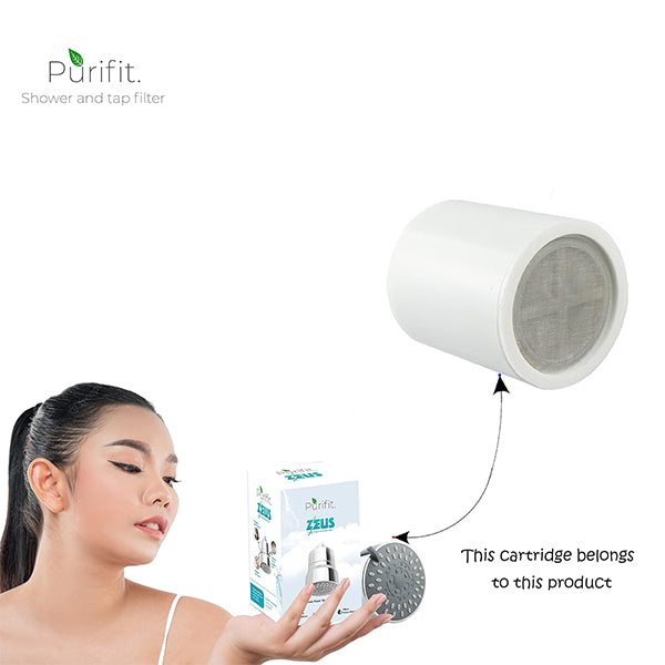 Purifit Multi spray  Shower Head Filter Cartridge- Zeus