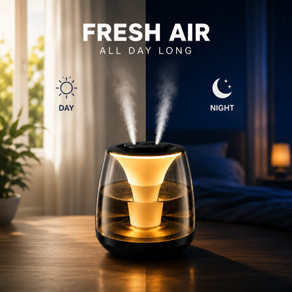PURIFIT Smart Humidifier 3L – 3 Mist Modes & 7 Ambient Lights