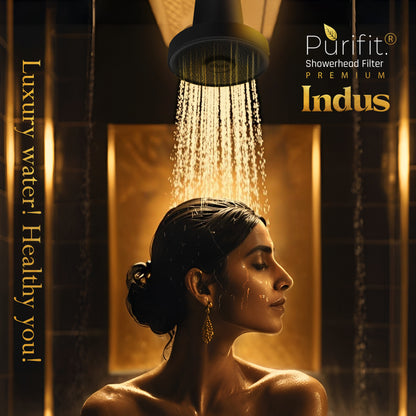 Purifit Indus Premium  Shower Head Filter For Hard water and Chlorine