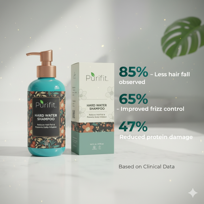 Purifit Hard Water Defense Shampoo – Mineral Removal & Hair Nourishment
