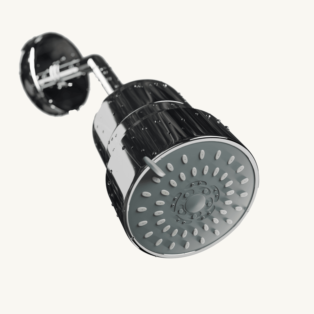 Zeus - Multi Spray Shower Head Filter for Hardwater | 3 Mode Spray - Purifit