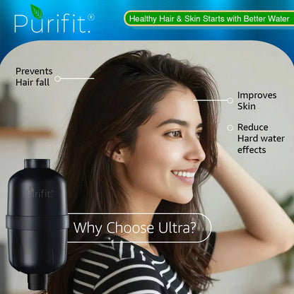 Purifit Ultra-Hard Water Shower & Tap Filter