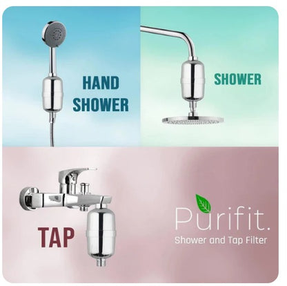 Classic All-Rounder Shower & Tap Filter + Shower Head Filter Combo