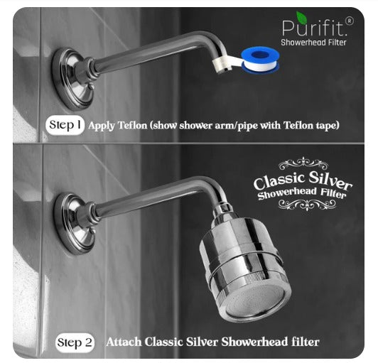 Classic All-Rounder Shower & Tap Filter + Shower Head Filter Combo