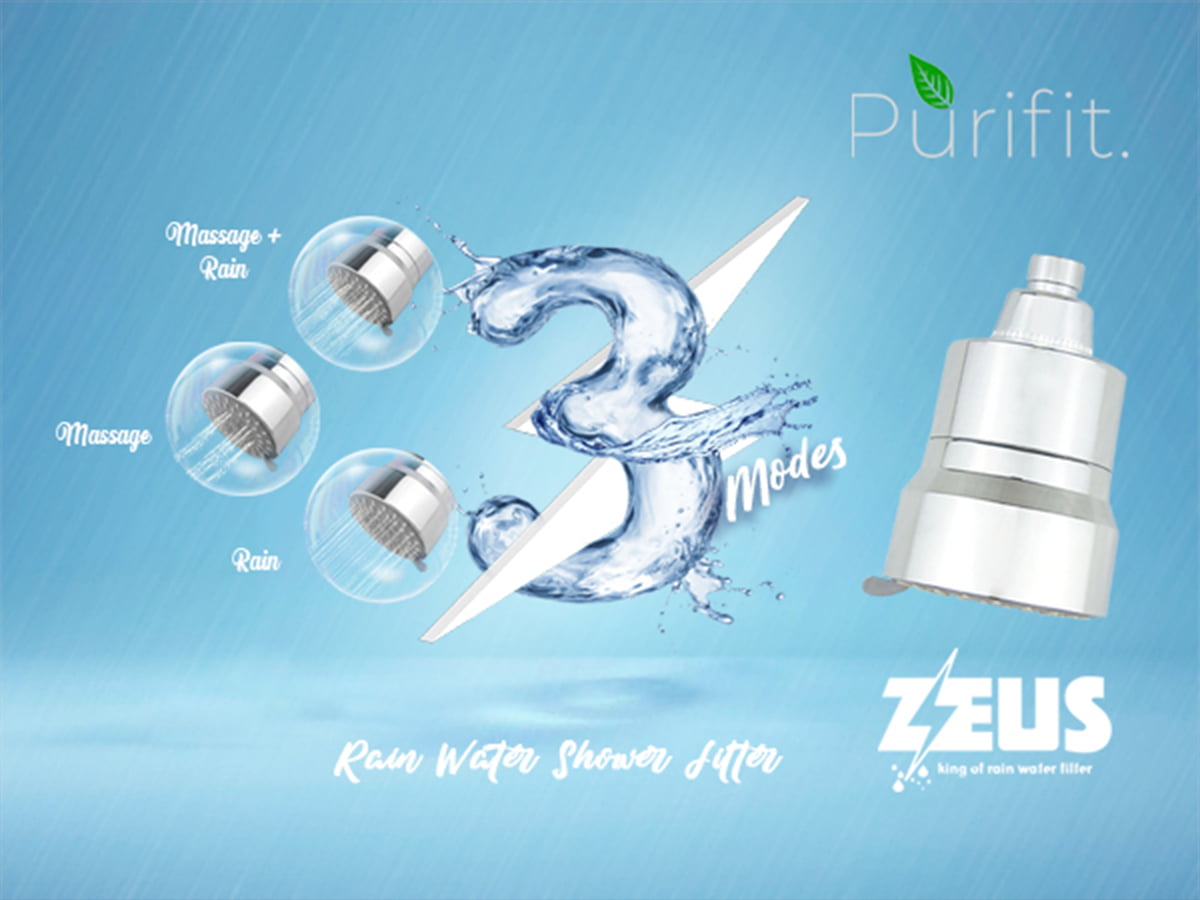Purifit Multi Flow Shower Head Filter