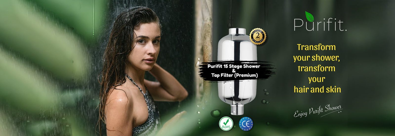 Purifit 15 Stage Shower Filter.